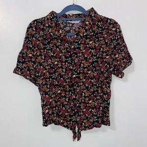 Vintage Floral Blouse